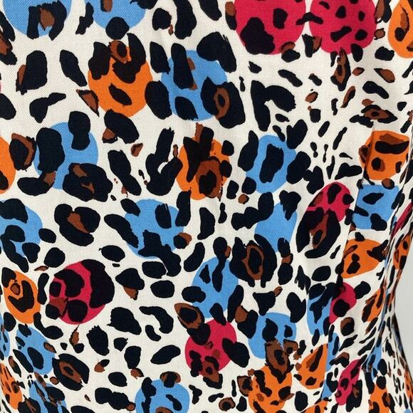 Sara Campbell Womens Polka Dot Animal Print Blazer Jacket Size M USA - Picture 10 of 16